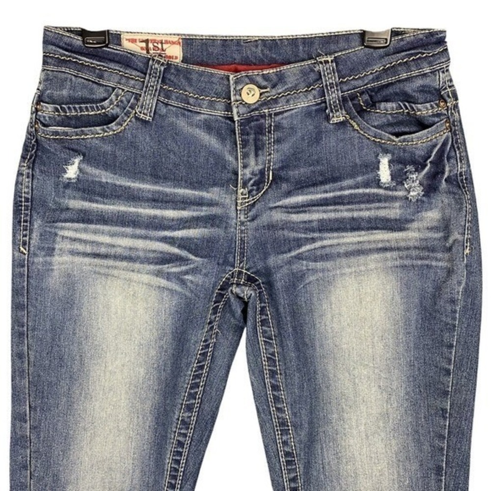 1st Kiss Crop Jeans Womens 7 v